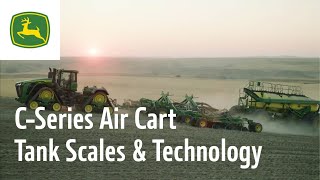 CSeries Air Cart Tank Scales amp Technology  John Deere Seeding Solutions [upl. by Kirbie]