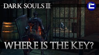 KEY LOCATION TO CELL DOOR  GREIRAT  DARK SOULS 3 [upl. by Biernat]