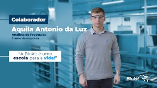 Blukit 35 anos  Áquila Antonio da Luz Colaborador [upl. by Akselaw726]