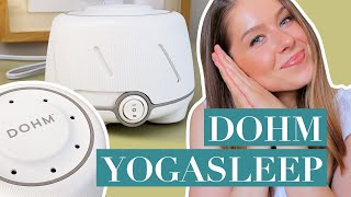 Yogalseep Dohm white fan noise popular since 1962 sounds like this 🤫 [upl. by Amar994]