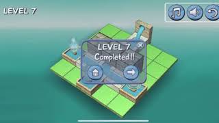 Water flow complete game video level 7 to 10 [upl. by Basilius52]