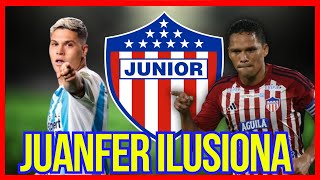 🚨JUANFER QUINTERO ILUSIONA A HINCHAS DEL JUNIOR Y SORPRENDE CON LA COMPLICIDAD DE BACCA ¿VUELVE [upl. by Ilyssa]