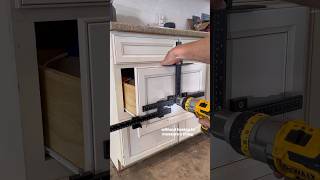 Helpful Jig For Installing Cabinet Pulls tools [upl. by Ariamo]