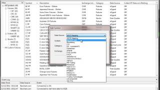 Barchart data feed setup in MultiCharts trading platform [upl. by Atteynad]