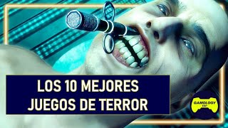 Los Mejores 10 Juegos de TERROR  Los Mejores 10 [upl. by Ingham]