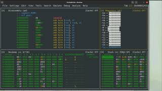 Radare2 Series 0x4  Debugging Part 2 OllyDBG Look and Feel with R2 Panel View [upl. by Sirtemed731]