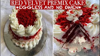 Red Velvet Premix Cake  Starbucks Red Velvet Cake at home [upl. by Avah477]