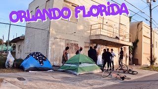 Chaotic Situation In Orlando Homeless Camps 2023  Floridas Homeless Worst Than California [upl. by Atteuqihc]