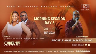 Ownership Conference 2024  Day 5  Apostle Anselm Madubuko [upl. by Averill]