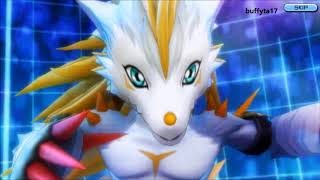 Digimon ReArise  Herissmon Line Digivolution Clips Herissmon Filmon Stiffilmon and Rasenmon GM [upl. by Anahcra413]