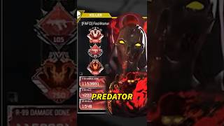 1 Apex Predator Banned LIVE For Cheating apexlegends apex [upl. by Araes]