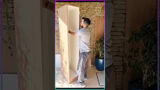 💥Build custom Pullout Pantry shorts diy diyfurniture kitchen woodworking kitchenorganization [upl. by Soisatsana497]