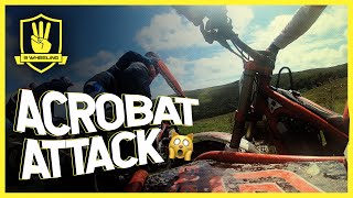 ACROBAT ATTACK 🙀 Manx Trials 2023 🇮🇲 [upl. by Marola881]