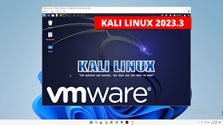 How to Install Kali Linux 20233 on VMWare Workstation Player [upl. by Sasnett]