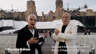 Studio Fuksas per Caracalla  Intervista a Massimiliano e Doriana Fuksas [upl. by Dibb]