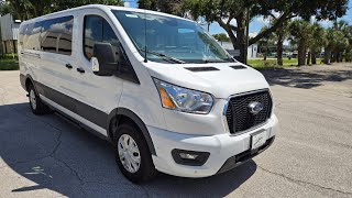 2022 Clean title Ford Transit 350 RWD with Hail Damage [upl. by Skardol29]