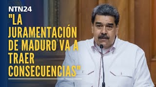 quotLa juramentación de Maduro frente a su AN el 10 de enero de 2025 va a traer consecuenciasquot [upl. by Aseeral]