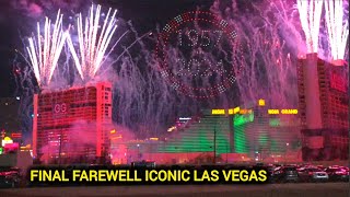 Iconic Las Vegas hotel says final goodbye before explosive demolition [upl. by Gaby]