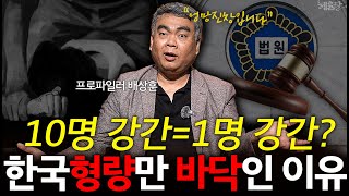 1편 난무하는 사적 보복 한국 형량이 바닥이기 때문 l 프로파일러 배상훈 l 혜윰달 생각을 비추다 [upl. by Annasiul650]