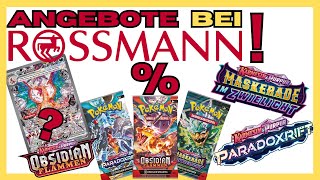 ‼️Pokemon Karten stark reduziert bei Rossmann [upl. by Leumhs]