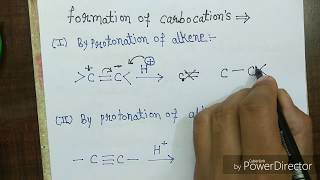 Carbocation  Introduction of carbocation  Formation Charecteristic of carbocation [upl. by Ekez]