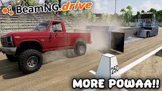 CLASSIC DODGE CHEVY AND FORD TRUCKS SLED PULLS  BeamNGdrive MP [upl. by Theressa]