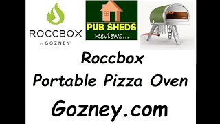 REVIEW of the Roccbox Portable Pizza Oven from Gozneycom [upl. by Giaimo812]