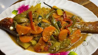 Steamed Fish with Okra Jamaican Style [upl. by Hartman463]