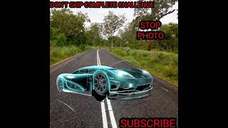 Stop the🖼🤡 photo of transparent car challenge👑😇 97�ilshorts viralvideosyoutubeindia challange [upl. by Noyes]