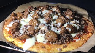 5 Minute Gluten Free Pizza Base Recipe  Pizza  No Flour is Needed  Diabetic and Keto Friendly [upl. by Etiragram]