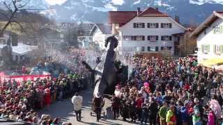 Faschingsumzug in Fischen im Allgäu [upl. by Asante]