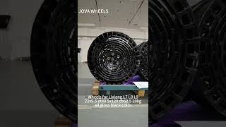 Manufacturing staggered wheels for Lixiang L7 L8 L9 22x95j at JOVA WHEELS [upl. by Favianus]