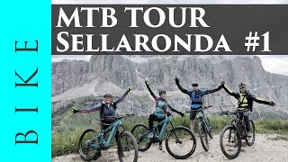 Sellaronda MTB TOUR ORARIO  Primo giorno [upl. by Yatnohs]