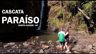 Cascata Paraíso  Campo Alegre  SC [upl. by Felicio]