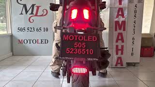 DOMÄ°NAR 250 UÃ‡AK KANADI F1 STOP Ã‡AKAR VE PLAKA ALTI 56 LEDLÄ° STOP MOTOLED 505 523 65 10 ANTALYA [upl. by Allmon]