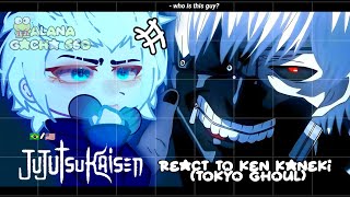 •Jujutsu Kaisen react to Ken Kaneki Tokyo Ghoul• GACHA CLUB 🇧🇷🇺🇸 [upl. by Aehsan690]