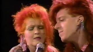 Cyndi Lauper at The Grammys 1985 receiving award and performing Time After Time [upl. by Georgeanne]