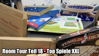 Room Tour Teil 18 XXL Spiele  Top Spiele im Bereich XXL Spiele [upl. by Yahsan72]