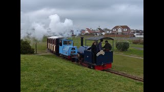 Wendy amp Alan quotWendyquot amp quotAlan Bquot on the Hayling Seaside Railway [upl. by Nilac]