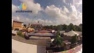 Opbouw Sneekweek Kermis 2012 Timelapse [upl. by Cadel]