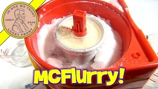 McDonalds McKids McFlurry Maker Spinmaster Toys  Make Your Own McFlurries [upl. by Aliehs]