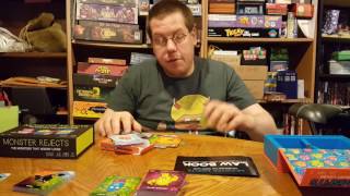 Cards and Boards Monster MisfitsMonster Rejects Card Game Review [upl. by Joette]