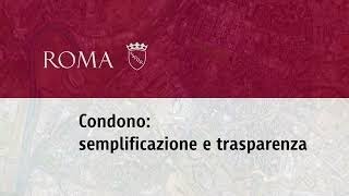 Condono semplificazione e trasparenza [upl. by Anrev]