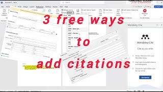 Effortless Citation Master 3 Ways to Add Citations to Your Word Document [upl. by Sungam]