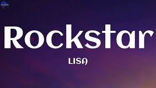 LISA  Rockstar Lyrics [upl. by Nesnej912]