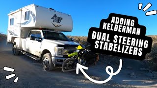 Kelderman Dual Steering Stabilizer Install On A Ford Superduty [upl. by Suryc873]