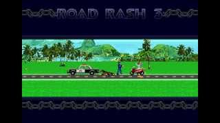 Road Rash 3 Video Scenes Part 25  BUSTED [upl. by Itagaki267]