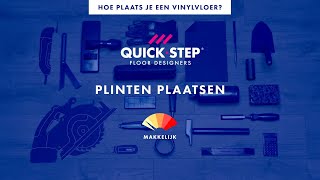 Hoe plaats je plinten bij een vinylvloer  QuickSteptutorial [upl. by Mccallion]