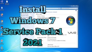 INSTALL WINDOWS 7 SP1 32BIT amp 64BIT 2021 [upl. by Elisha]