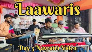 👏🏻Laawaris Day3 Navratri 🥁RAZAK BAND SINOR👑 [upl. by Warfore]